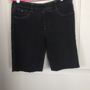 Black Long shorts